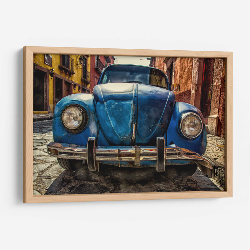 Bocho azul en San Miguel | Cuadro decorativo de Canvas Lab