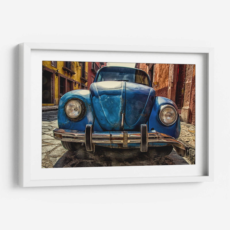 Bocho azul en San Miguel | Cuadro decorativo de Canvas Lab