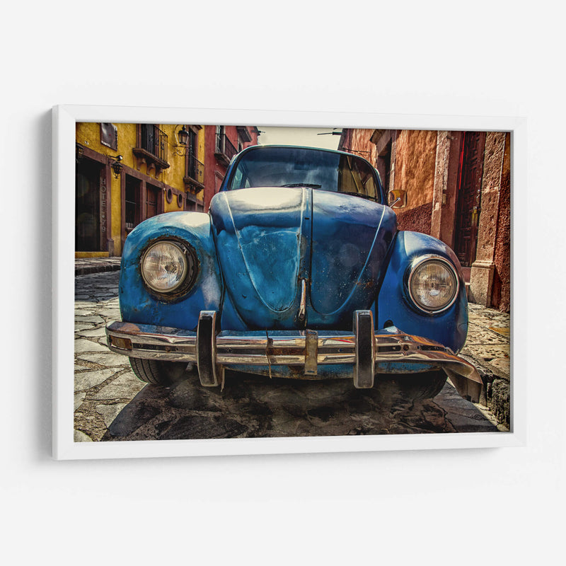 Bocho azul en San Miguel | Cuadro decorativo de Canvas Lab