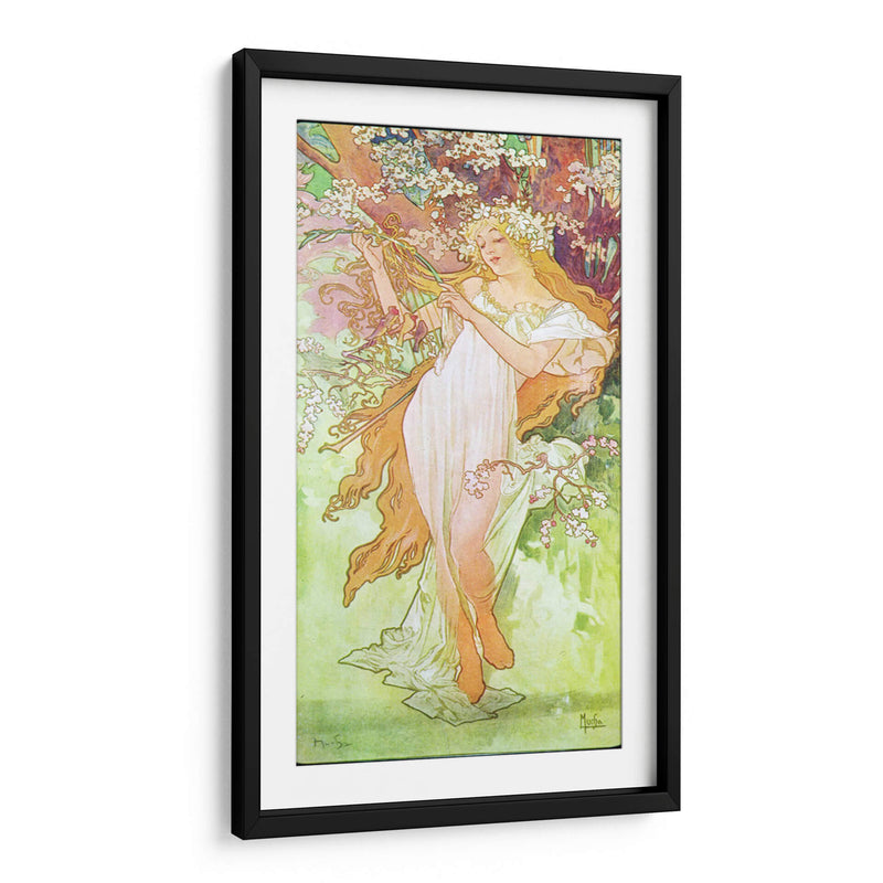 Primavera - IV - Alfons Mucha | Cuadro decorativo de Canvas Lab