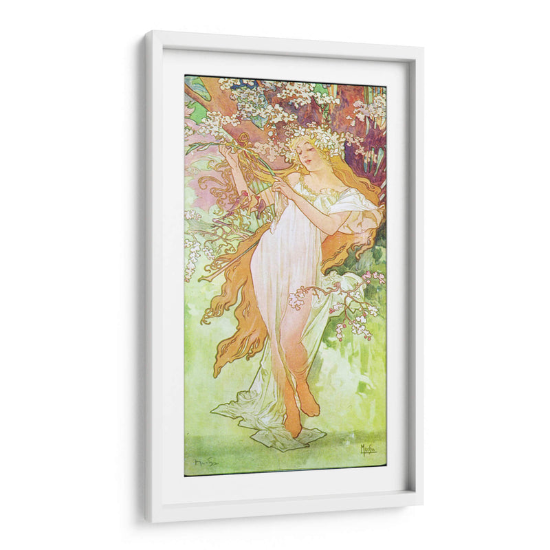 Primavera - IV - Alfons Mucha | Cuadro decorativo de Canvas Lab