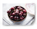Bowl de cerezas | Cuadro decorativo de Canvas Lab