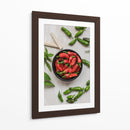 Bowl de chiles | Cuadro decorativo de Canvas Lab
