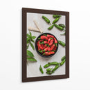 Bowl de chiles | Cuadro decorativo de Canvas Lab