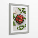 Bowl de chiles | Cuadro decorativo de Canvas Lab