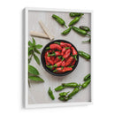 Bowl de chiles | Cuadro decorativo de Canvas Lab