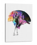 Bailarina de Ballet 2 Graffiti - David Aste | Cuadro decorativo de Canvas Lab