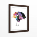 Bailarina de Ballet 2 Graffiti - David Aste | Cuadro decorativo de Canvas Lab