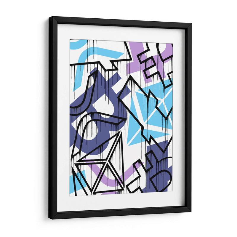 Bitcoin Graffiti 01 - David Aste | Cuadro decorativo de Canvas Lab