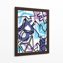 Bitcoin Graffiti 01 - David Aste | Cuadro decorativo de Canvas Lab