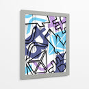 Bitcoin Graffiti 01 - David Aste | Cuadro decorativo de Canvas Lab
