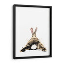 Bunny Back Chill - Hue Art | Cuadro decorativo de Canvas Lab