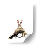 Bunny Back Chill - Hue Art | Cuadro decorativo de Canvas Lab