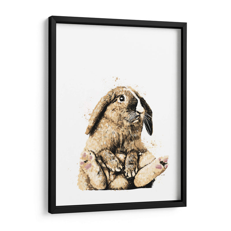 Bunny Front Chill - Hue Art | Cuadro decorativo de Canvas Lab
