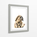 Bunny Front Chill - Hue Art | Cuadro decorativo de Canvas Lab