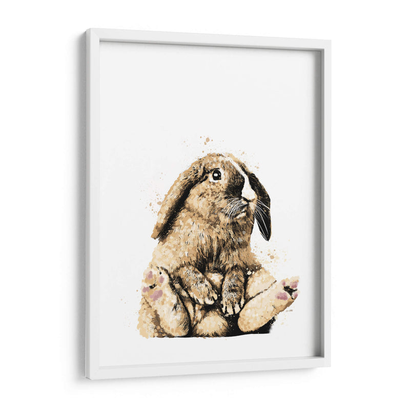 Bunny Front Chill - Hue Art | Cuadro decorativo de Canvas Lab