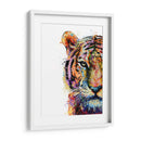 Cara de Tigre Colorido - Hue Art | Cuadro decorativo de Canvas Lab