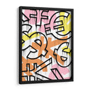 Dinero Graffiti 01 - David Aste | Cuadro decorativo de Canvas Lab