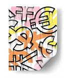 Dinero Graffiti 01 - David Aste | Cuadro decorativo de Canvas Lab