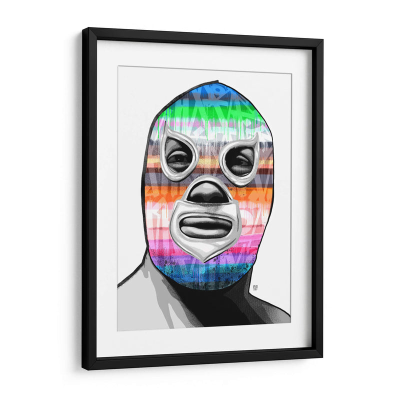 El Santo Graffiti 01 - David Aste | Cuadro decorativo de Canvas Lab