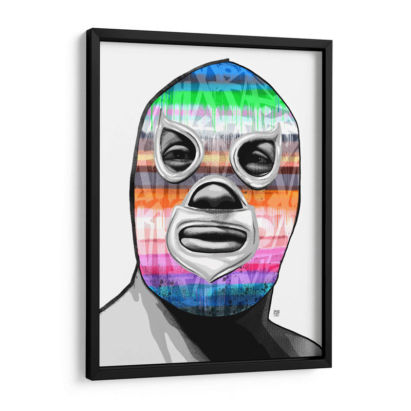 El Santo Graffiti 01 - David Aste | Cuadro decorativo de Canvas Lab