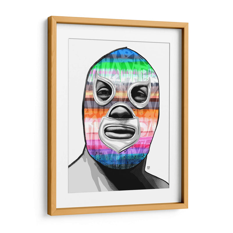 El Santo Graffiti 01 - David Aste | Cuadro decorativo de Canvas Lab