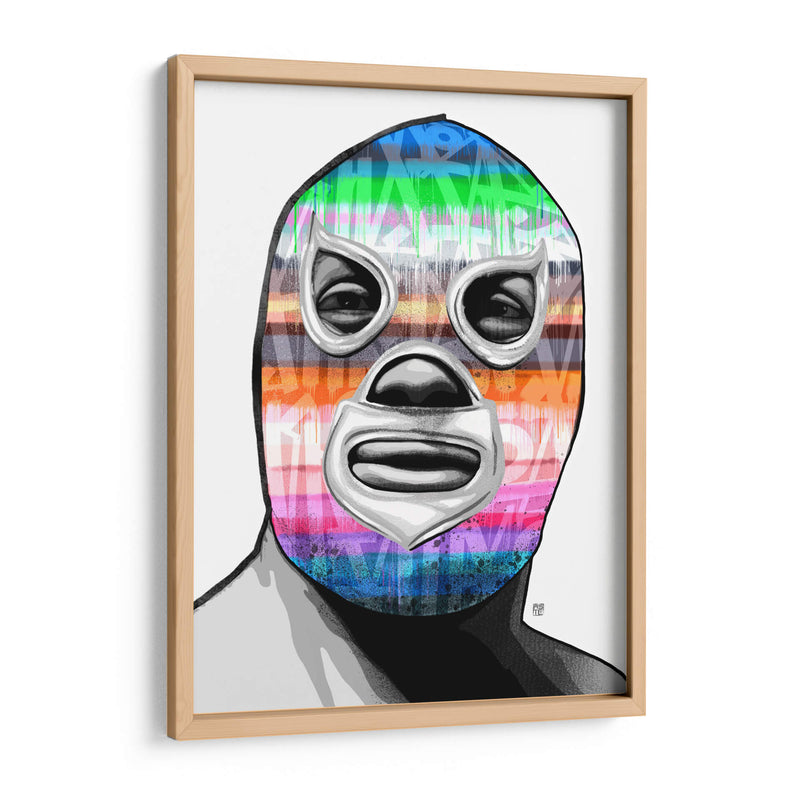 El Santo Graffiti 01 - David Aste | Cuadro decorativo de Canvas Lab