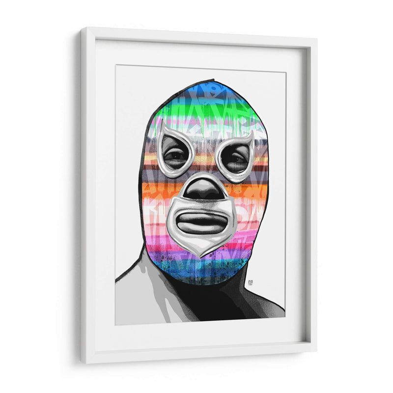 El Santo Graffiti 01 - David Aste | Cuadro decorativo de Canvas Lab