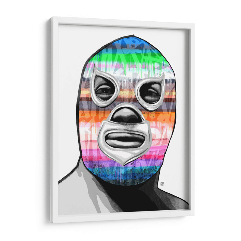 El Santo Graffiti 01 - David Aste | Cuadro decorativo de Canvas Lab