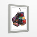 Guantes de Box Graffiti - David Aste | Cuadro decorativo de Canvas Lab
