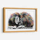 Leones Coloridos - Hue Art | Cuadro decorativo de Canvas Lab