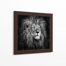 Líneas de León - Line Art | Cuadro decorativo de Canvas Lab