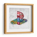 Playstation Logo Graffiti - David Aste | Cuadro decorativo de Canvas Lab