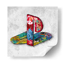 Playstation Logo Graffiti - David Aste | Cuadro decorativo de Canvas Lab
