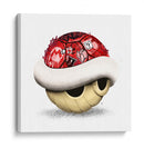 Red Shell Graffiti 01 - David Aste | Cuadro decorativo de Canvas Lab