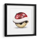 Red Shell Graffiti 01 - David Aste | Cuadro decorativo de Canvas Lab