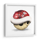 Red Shell Graffiti 01 - David Aste | Cuadro decorativo de Canvas Lab