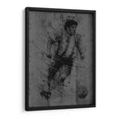 Simple Maradona - Dry Ink | Cuadro decorativo de Canvas Lab