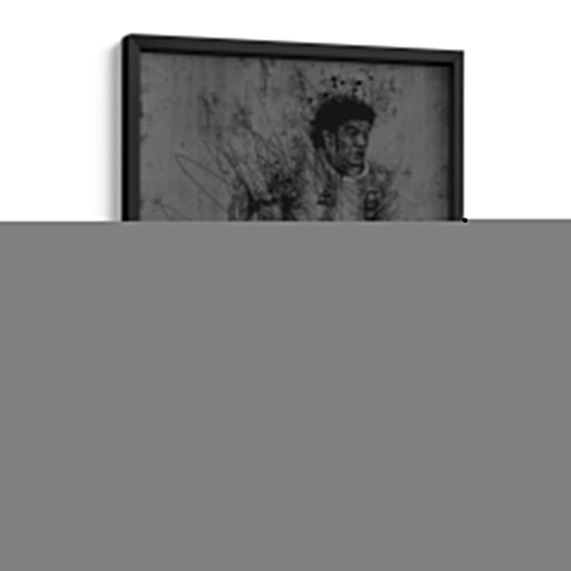 Simple Maradona - Dry Ink | Cuadro decorativo de Canvas Lab