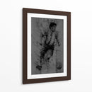 Simple Maradona - Dry Ink | Cuadro decorativo de Canvas Lab
