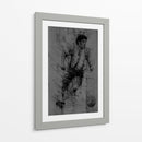 Simple Maradona - Dry Ink | Cuadro decorativo de Canvas Lab