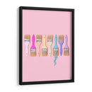 Brochas pastel | Cuadro decorativo de Canvas Lab