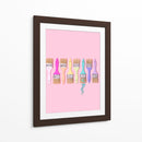 Brochas pastel | Cuadro decorativo de Canvas Lab