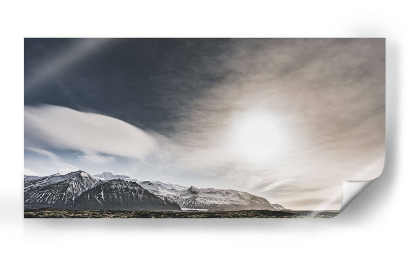 Cielo Sobre Islandia - Emmanuel Ramírez | Cuadro decorativo de Canvas Lab