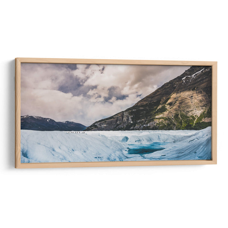 Paseo sobre el glaciar - Emmanuel Ramírez | Cuadro decorativo de Canvas Lab
