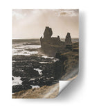 Rocas de Lóndrangar - Islandia - Emmanuel Ramírez | Cuadro decorativo de Canvas Lab
