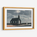 Black Church Búdakirkja, Islandia - Emmanuel Ramírez | Cuadro decorativo de Canvas Lab