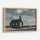Black Church Búdakirkja, Islandia - Emmanuel Ramírez | Cuadro decorativo de Canvas Lab