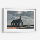 Black Church Búdakirkja, Islandia - Emmanuel Ramírez | Cuadro decorativo de Canvas Lab