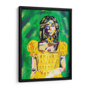 Chica en vestido amarillo - Jimena Escobedo | Cuadro decorativo de Canvas Lab